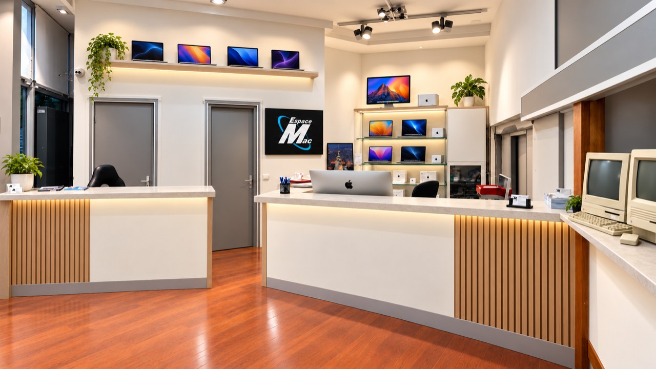 La boutique Espace Mac