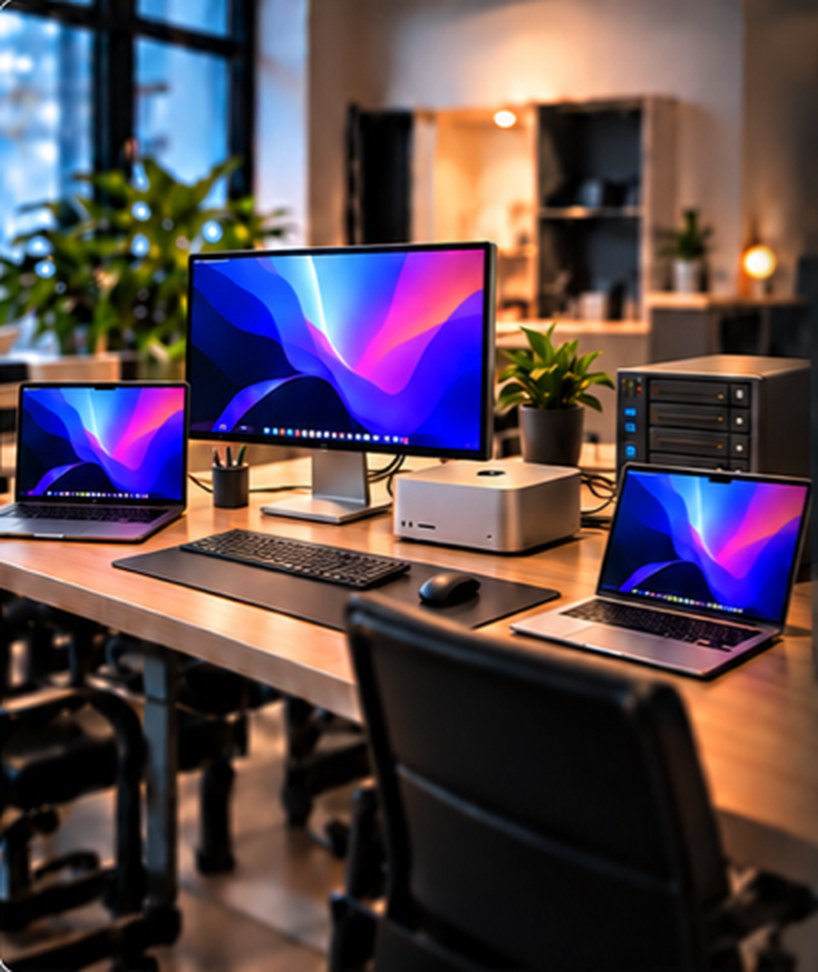 Espace Pro — poste de travail Mac pour professionnels